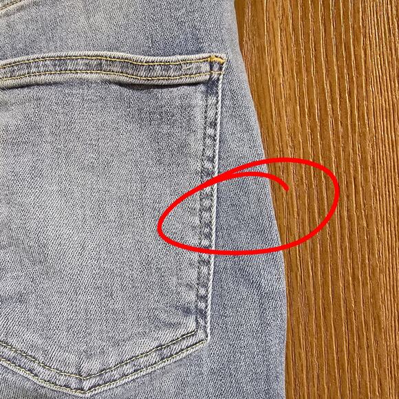 Frank & Eileen DERRY F&E Signature Jeans High Rise Raw Hem - Picture 14 of 14